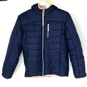 Eddie Bauer reversible jacket girls 14/16